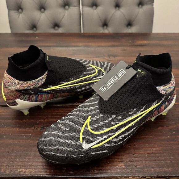 Nike Phantom GX Elite DF Fusion FG Link Pack Soccer Cleats - Picture 2 of 9
